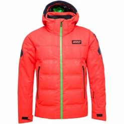 Vestes De Ski ROSSIGNOL HERO DEPART JKT NEON RED 22 Orange