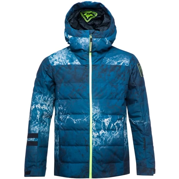 Vestes De Ski ROSSIGNOL RAPIDE RF JKT ICE STONE 22 Bleu 3 Vestes De Ski ROSSIGNOL RAPIDE RF JKT ICE STONE 22 Bleu