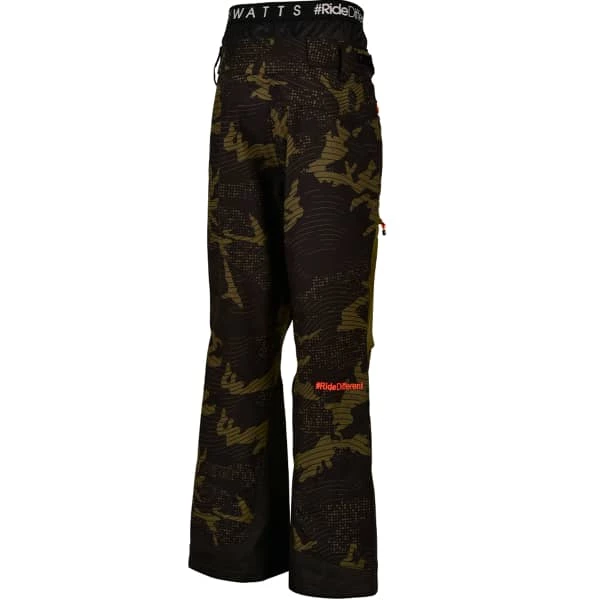 Pantalons De Ski WATTS LEVEL NEO CAMO KAKI 22 Vert 4 Pantalons De Ski WATTS LEVEL NEO CAMO KAKI 22 Vert – Image 2