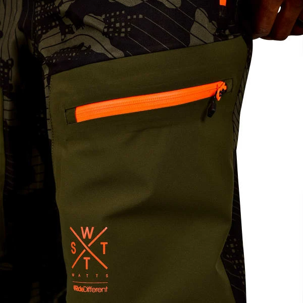 Pantalons De Ski WATTS LEVEL NEO CAMO KAKI 22 Vert 6 Pantalons De Ski WATTS LEVEL NEO CAMO KAKI 22 Vert – Image 4