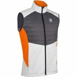 Vestes De Ski DAEHLIE VEST CHALLENGE MEN QUIET GREY 22 Gris / Orange