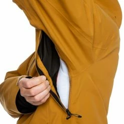 Vestes De Ski 686 M GLCR GORE HYDRA THERMA JKT GOLDEN BROWN 22 Marron -Vêtements hiver Homme Soldes 9 98783 m glcr gore hydra therma jkt golden brown m1w103 0030 06