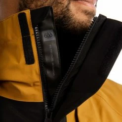 Vestes De Ski 686 M GLCR GORE-TEX CORE JKT GOLDEN BROWN CLRBLK 22 Marron / Noir 10 Vestes De Ski 686 M GLCR GORE-TEX CORE JKT GOLDEN BROWN CLRBLK 22 Marron / Noir -Vêtements hiver Homme Soldes 9 98786 m glcr gore tex core jkt golden brown clrblk m1w105 0060 03