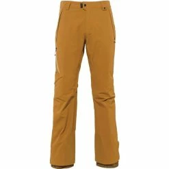 Pantalons De Ski 686 M GLCR GORE-TEX GT PANT GOLDEN BROWN 22 Marron