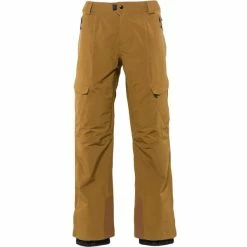Pantalons De Ski 686 M GLCR QUANTUM THERMA PANT GOLDEN BROWN 22 Marron