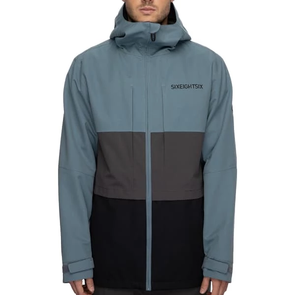 Vestes De Ski 686 M SMARTY 3-IN-1 FORM JKT GOBLIN BLUE CLRBLK 22 Bleu / Gris / Noir 4 Vestes De Ski 686 M SMARTY 3-IN-1 FORM JKT GOBLIN BLUE CLRBLK 22 Bleu / Gris / Noir – Image 2