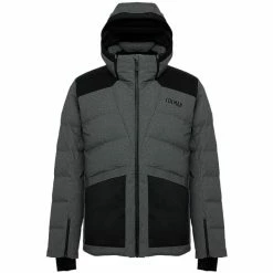 Vestes De Ski COLMAR STELVIO M DOWN SKI JKT BLACKBOARD 22 Gris / Noir