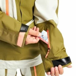 Vestes De Ski BURTON M GORE BREAKER ANORAK MARTINI OLIVE/SILVER GREEN 22 Beige / Vert 13 Vestes De Ski BURTON M GORE BREAKER ANORAK MARTINI OLIVE/SILVER GREEN 22 Beige / Vert -Vêtements hiver Homme Soldes 9 99455 m gore breaker anorak martini olive silver green 22820100 301 06