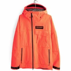Vestes De Ski BURTON M GORE BREAKER JK TETRA ORANGE 22 Orange
