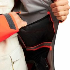 Vestes De Ski BURTON M GORE BREAKER JK TETRA ORANGE 22 Orange -Vêtements hiver Homme Soldes 9 99456 m gore breaker jk tetra orange 22821100 800 05