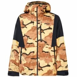 Vestes De Ski OAKLEY TC GUNN SHELL 2L JKT B1B CAMO DESER 22 Marron / Noir