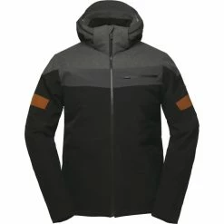 Vestes De Ski CAPRANEA BLADE MEN JKT BLACK 21 Noir / Gris / Marron