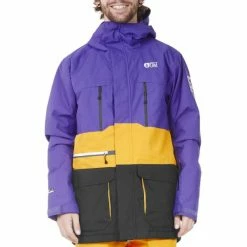 Vestes De Ski PICTURE PURE JKT PURPLE YELLOW 21 Violet / Noir / Jaune 7 Vestes De Ski PICTURE PURE JKT PURPLE YELLOW 21 Violet / Noir / Jaune -Vêtements hiver Homme Soldes 9 99789 mvt299 c 03