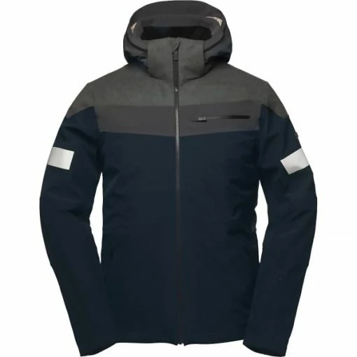 Vestes De Ski CAPRANEA BLADE MEN JKT BLUE SUPERNOVA 22 Bleu / Noir / Gris -Vêtements hiver Homme Soldes 9 99867 blade men jkt blue supernova 191102 50 01